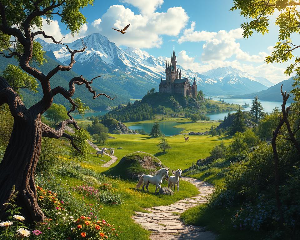 Características de um mundo de fantasia cativante