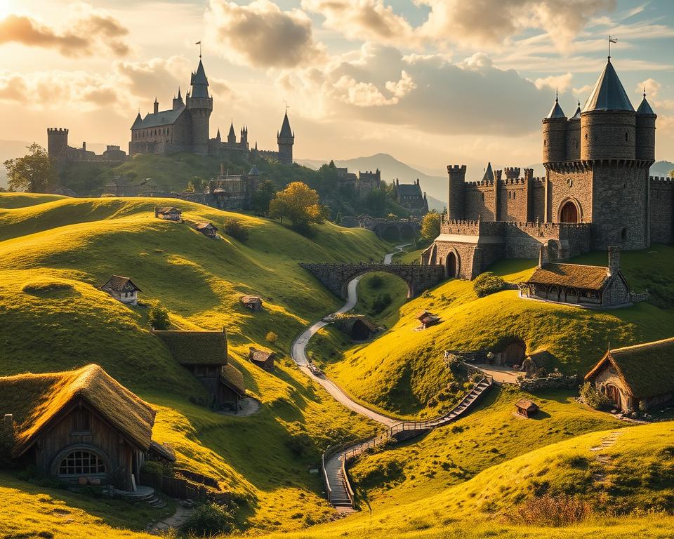 De Hobbiton a Westeros: Locais Icônicos das Séries Geek