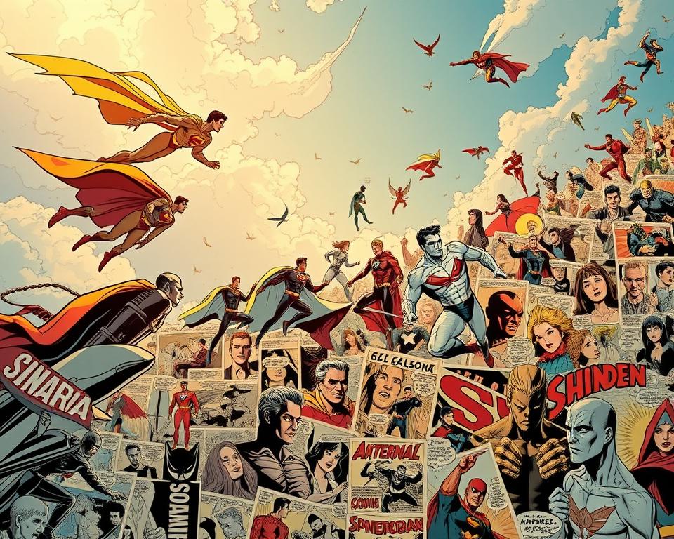 História das HQs: Da Era de Ouro à Era Moderna