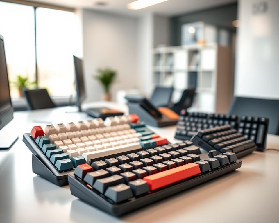 Melhores teclados mecânicos para escritório