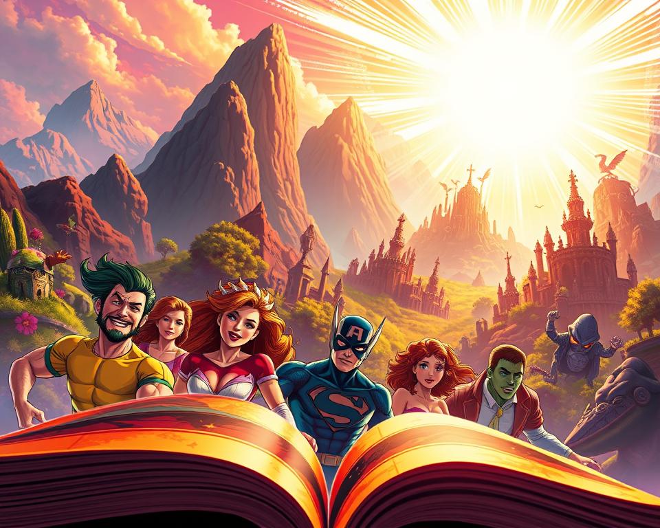 Quadrinhos e Universos de Fantasia