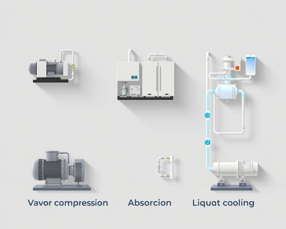 comparação de sistemas de refrigeração