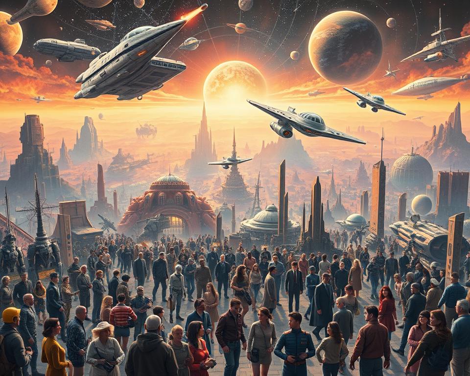 evolução da ficção científica