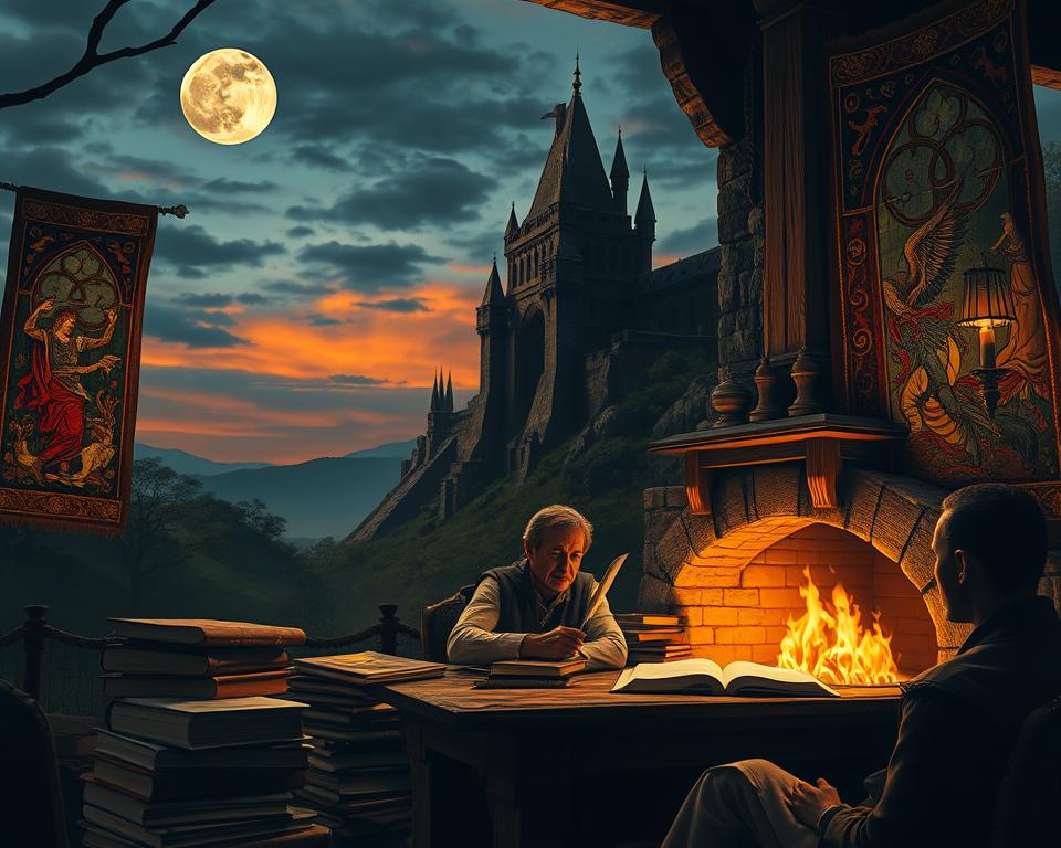 evolução literária na fantasia medieval