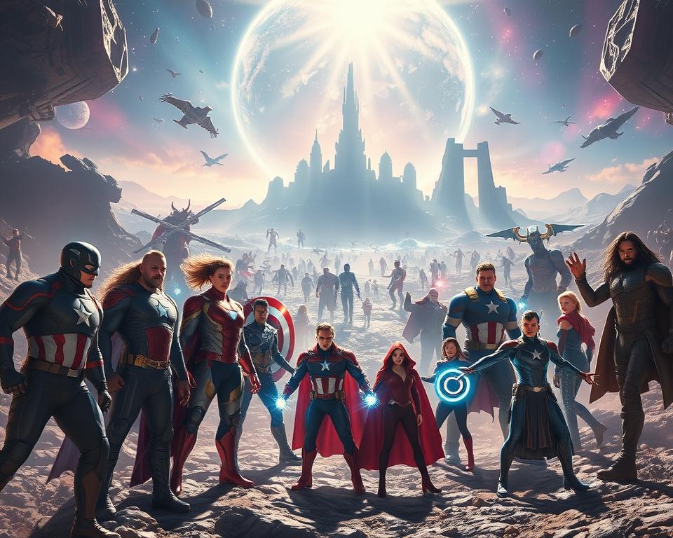 novas histórias Marvel